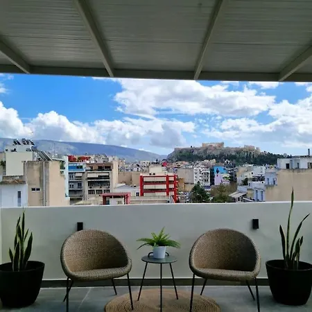 Ferienwohnung Exquisite Penthouse With Breathtaking Acropolis Panorama View Athen Exterior foto