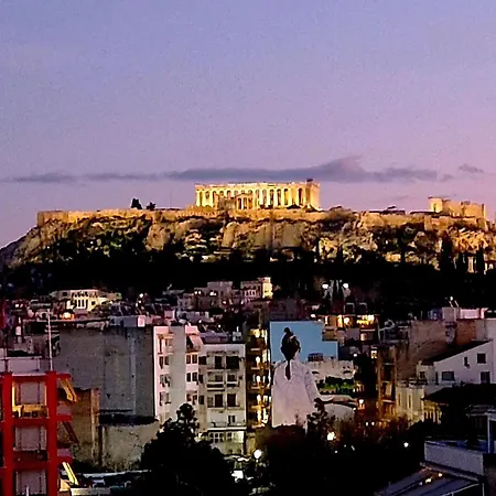 Ferienwohnung Exquisite Penthouse With Breathtaking Acropolis Panorama View Athen Exterior foto